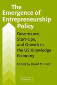 Emergence of Entrepreneurship Policy (eBook, PDF)