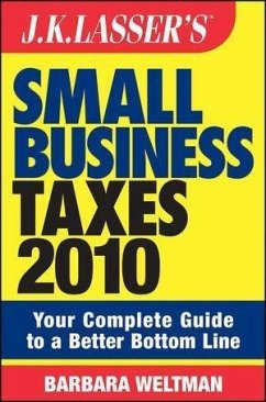 J.K. Lasser's Small Business Taxes 2010 (eBook, PDF) - Weltman, Barbara