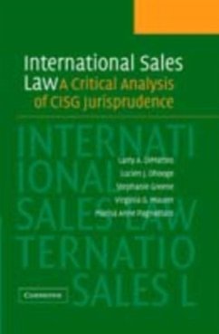 International Sales Law (eBook, PDF) - Dimatteo, Larry A.