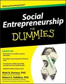 Social Entrepreneurship For Dummies (eBook, PDF)