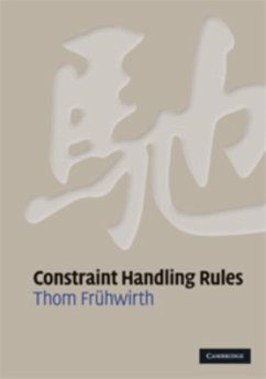 Constraint Handling Rules (eBook, PDF) - Fruhwirth, Thom