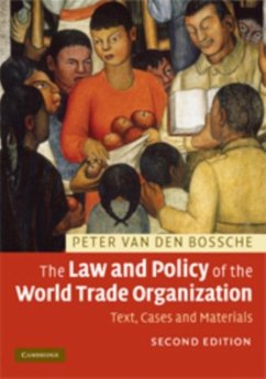 Law and Policy of the World Trade Organization (eBook, PDF) - Bossche, Peter Van Den