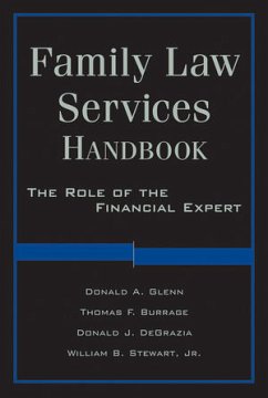 Family Law Services Handbook (eBook, ePUB) - Glenn, Donald A.; Burrage, Thomas F.; DeGrazia, Donald; Stewart, William