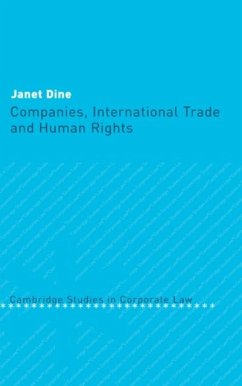 Companies, International Trade and Human Rights (eBook, PDF) - Dine, Janet