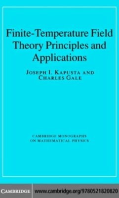 Finite-Temperature Field Theory (eBook, PDF) - Kapusta, Joseph I.