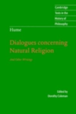 Cover Hume: Dialogues Concerning Natural Religion (eBook, PDF)
