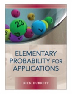 Elementary Probability for Applications (eBook, PDF) - Durrett, Rick