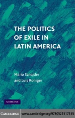 Cover Politics of Exile in Latin America (eBook, PDF)