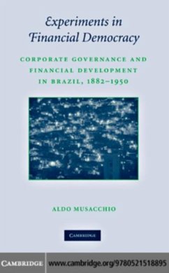 Experiments in Financial Democracy (eBook, PDF) - Musacchio, Aldo