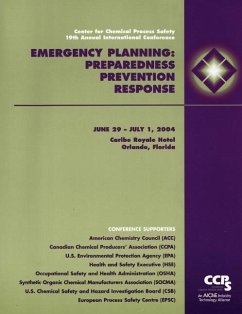 Emergency Planning (eBook, PDF) - Ccps (Center For Chemical Process Safety)