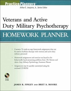 Cover Veterans and Active Duty Military Psychotherapy Homework Planner (eBook, ePUB)