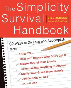 The Simplicity Survival Handbook (eBook, ePUB) - Jensen, William D