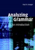 Analyzing Grammar (eBook, PDF)
