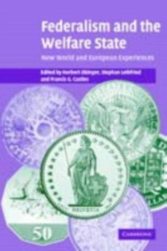 Federalism and the Welfare State (eBook, PDF)