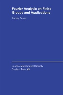 Fourier Analysis on Finite Groups and Applications (eBook, PDF) - Terras, Audrey