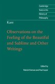 Kant: Observations on the Feeling of the Beautiful and Sublime and Other Writings (eBook, PDF)