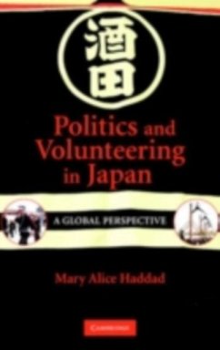 Cover Politics and Volunteering in Japan (eBook, PDF)