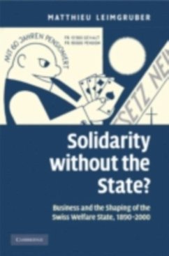Solidarity without the State? (eBook, PDF) - Leimgruber, Matthieu