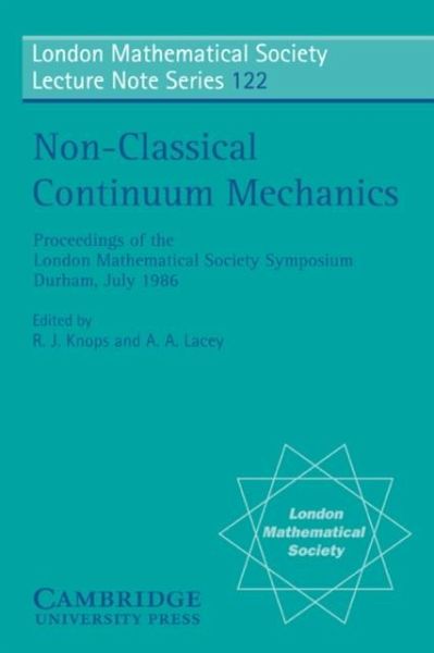 Non-Classical Continuum Mechanics (eBook, PDF)