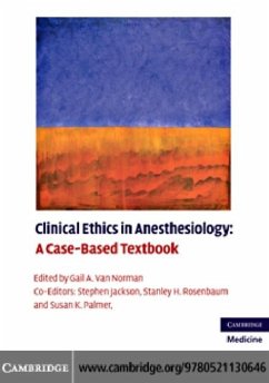 Clinical Ethics in Anesthesiology (eBook, PDF)