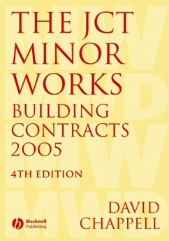 The JCT Minor Works Building Contracts 2005 (eBook, PDF) - Chappell, David