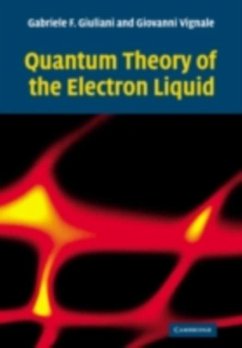 Quantum Theory of the Electron Liquid (eBook, PDF) - Giuliani, Gabriele