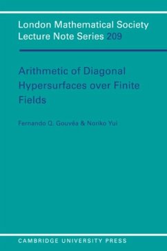 Cover Arithmetic of Diagonal Hypersurfaces over Finite Fields (eBook, PDF)
