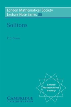 Solitons (eBook, PDF) - Drazin, P. G.