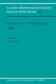 Surveys in Combinatorics, 1993 (eBook, PDF)