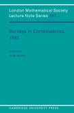 Surveys in Combinatorics, 1993 (eBook, PDF)