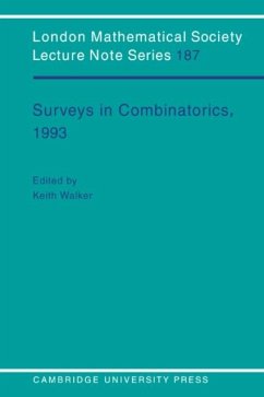 Surveys in Combinatorics, 1993 (eBook, PDF)