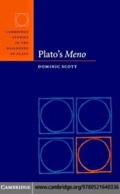 Plato's Meno (eBook, PDF) - Scott, Dominic