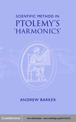 Cover Scientific Method in Ptolemy's Harmonics (eBook, PDF)