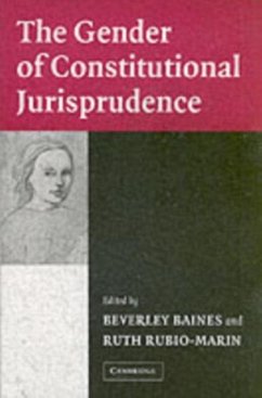 Cover Gender of Constitutional Jurisprudence (eBook, PDF)