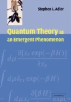 Cover Quantum Theory as an Emergent Phenomenon (eBook, PDF)