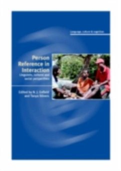 Person Reference in Interaction (eBook, PDF)