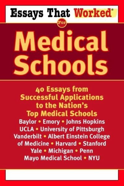 Essays that Worked for Medical Schools (eBook, ePUB) Essays that Worked for Medical Schools (eBook, ePUB)