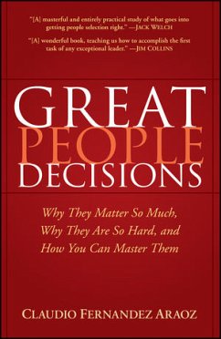 Great People Decisions (eBook, PDF) - Fernández Aráoz, Claudio