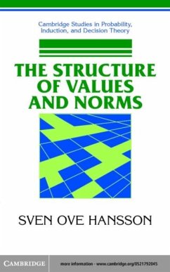 Structure of Values and Norms (eBook, PDF) - Hansson, Sven Ove