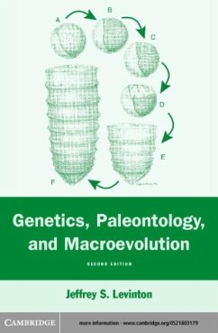 Genetics, Paleontology, and Macroevolution (eBook, PDF) - Levinton, Jeffrey S.
