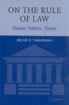 Cover On the Rule of Law (eBook, PDF)