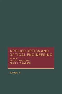 Cover Applied Optics and Optical Engineering V6 (eBook, PDF)