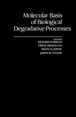 Cover Molecular Basis of Biological Degradative processes (eBook, PDF)