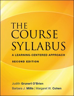 The Course Syllabus (eBook, PDF) - Grunert O'Brien, Judith; Millis, Barbara J.; Cohen, Margaret W.