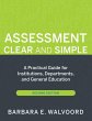 Assessment Clear and Simple (eBook, PDF) - Bild 1