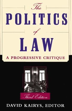 The Politics Of Law (eBook, ePUB) - Kairys, David