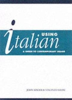 Using Italian (eBook, PDF) - Kinder, J. J.