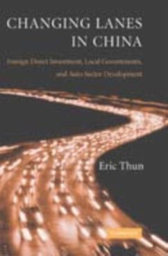 Changing Lanes in China (eBook, PDF) - Thun, Eric