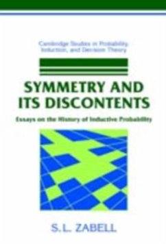 Symmetry and its Discontents (eBook, PDF) - Zabell, S. L.