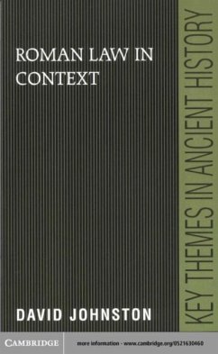 Roman Law in Context (eBook, PDF) Cover Roman Law in Context (eBook, PDF)